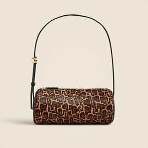 Jcrew Bordeaux Bag Cheetah Animal Print